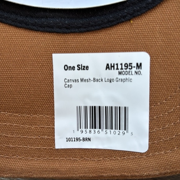 Carhartt Brown Mesh Back Hat - Picture 9 of 10